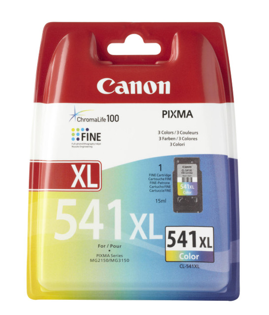 Canon 541XL ジャンク Canon CL-541 XL Cyan, Magenta, Yellow Tri-Colour Ink Cartridge