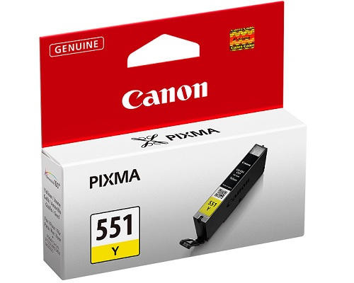 Canon CLI-551 Y Original Yellow