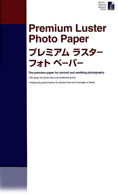 Epson Premium Luster Photo Paper, DIN A2, 250g, 25 Sheets