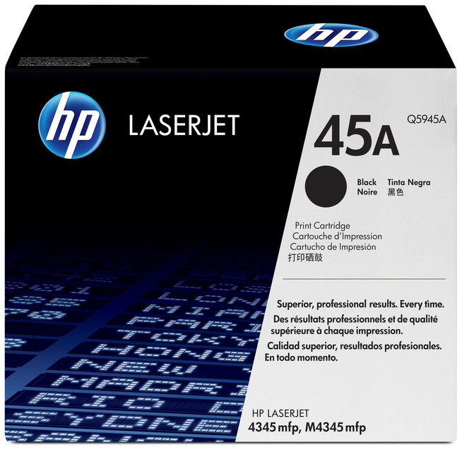 HP 45A Original Black Toner Cartridge