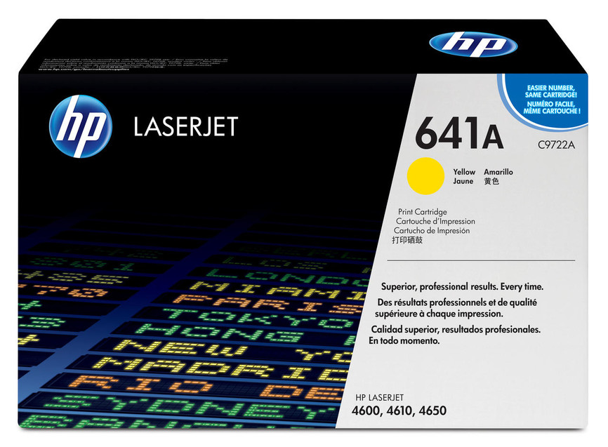 HP 641A Original Yellow Toner Cartridge