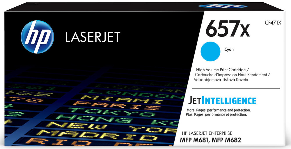 HP 657X Original Cyan