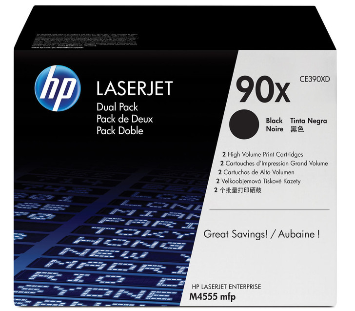 HP 90X Original Black 2 pc(s)