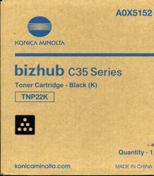 Konica Minolta TNP22K Original Black