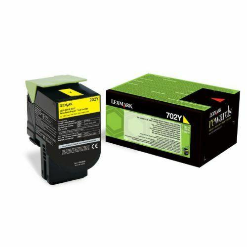 Lexmark 702Y R Original Yellow
