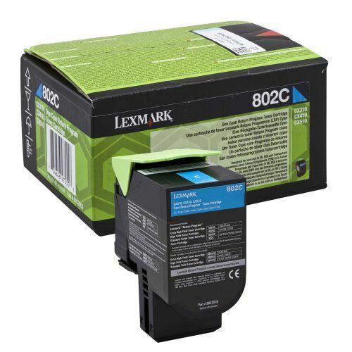 Lexmark 802C Original Cyan