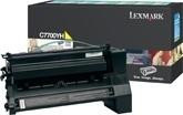 Lexmark Yellow High Yield Return Program Print Cartridge for C770/C772 Original