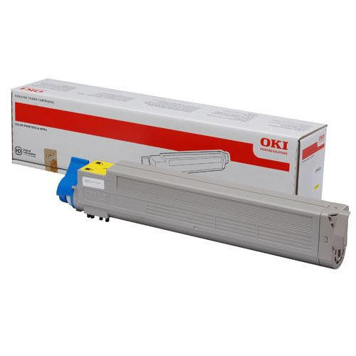 OKI 43837129 Original Yellow Toner Cartridge