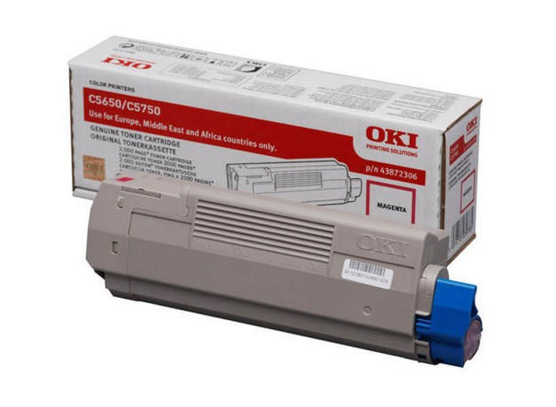 Oki OKI 43872306 Original Magenta Toner Cartridge