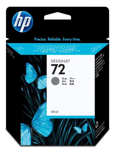 HP Original HP 72 Grey Ink Cartridge C9401A