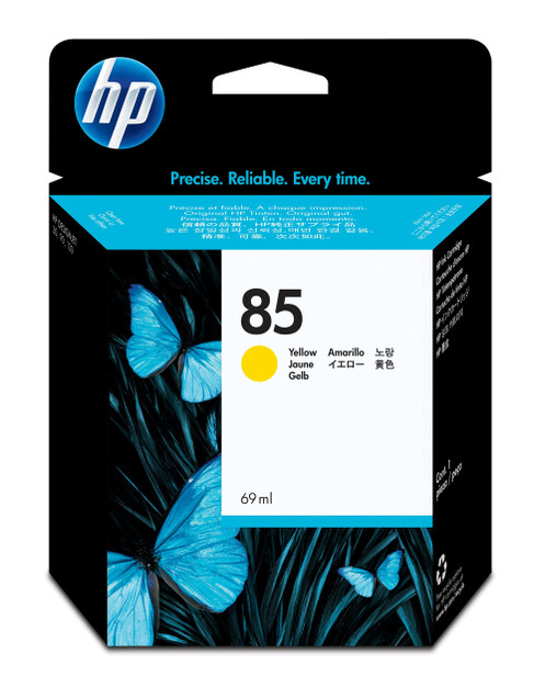 HP Original HP 85 Yellow Ink Cartridge C9427A