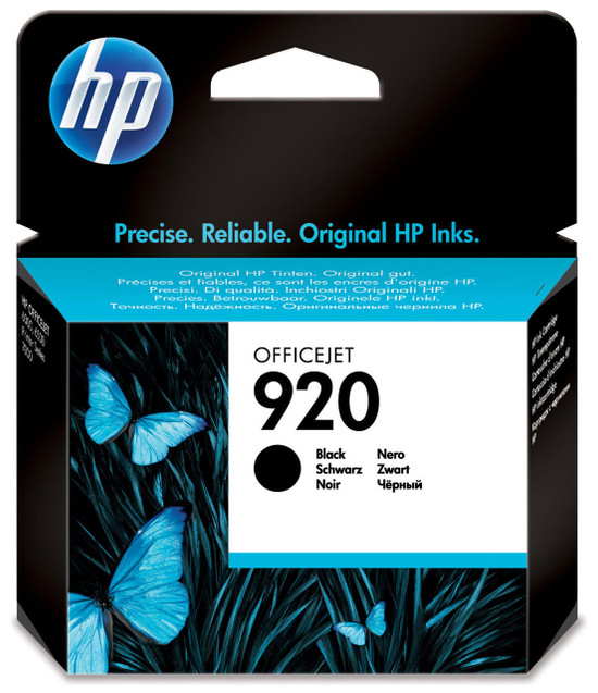 HP Original HP 920 Black Ink Cartridge CD971AE