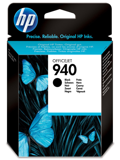 HP Original HP 940 Black Ink Cartridge C4902AE
