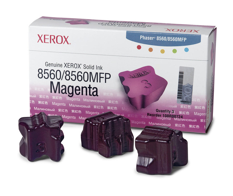 Xerox Genuine Solid Ink 8560MFP/8560 Magenta 3,400 Pages
