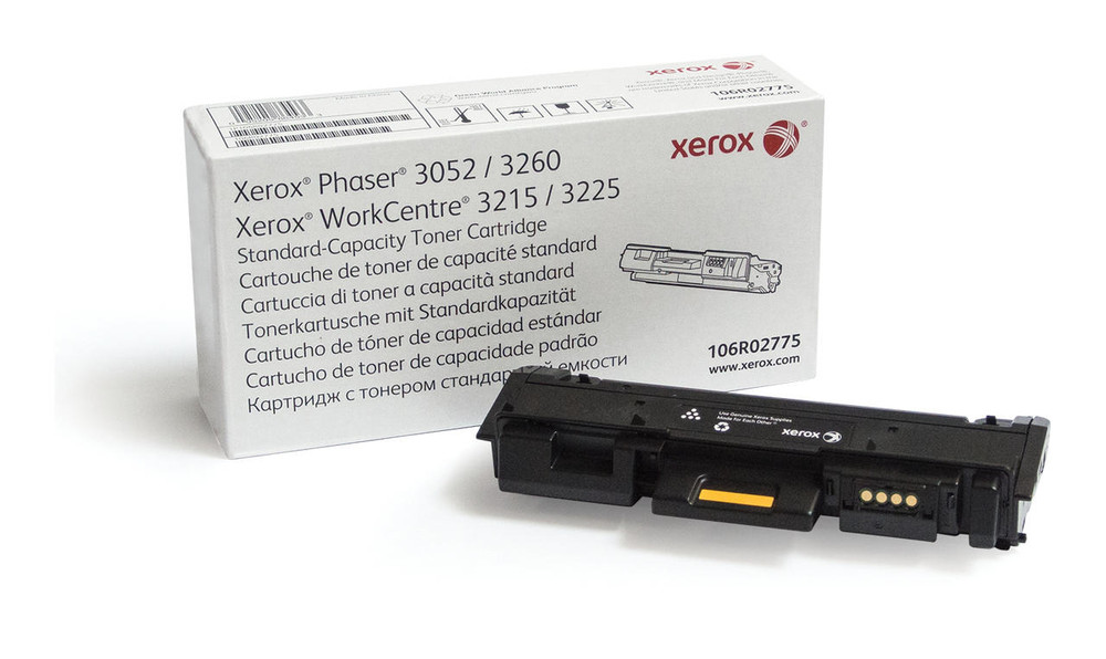 Xerox Phaser 3260 WorkCentre 3225 Standard Capacity BLACK Toner Cartridge 1500 Pages