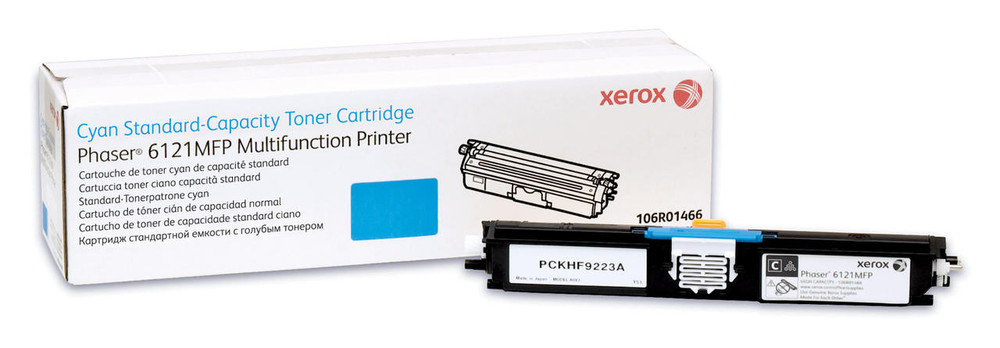 Xerox Phaser 6121MFP, Standard Capacity Cyan Toner Cartridge 1500 pages