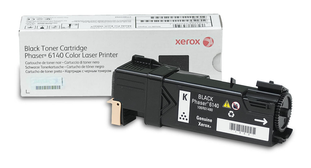 Xerox Phaser 6140, Standard Capacity Black 2,600 Pages Toner Cartridge
