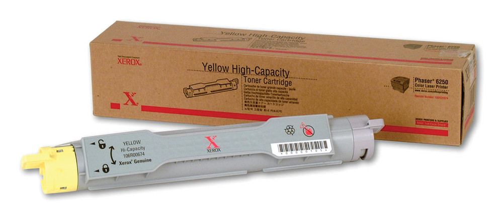 Xerox Phaser 6250 Yellow High Cap Toner Cartridge