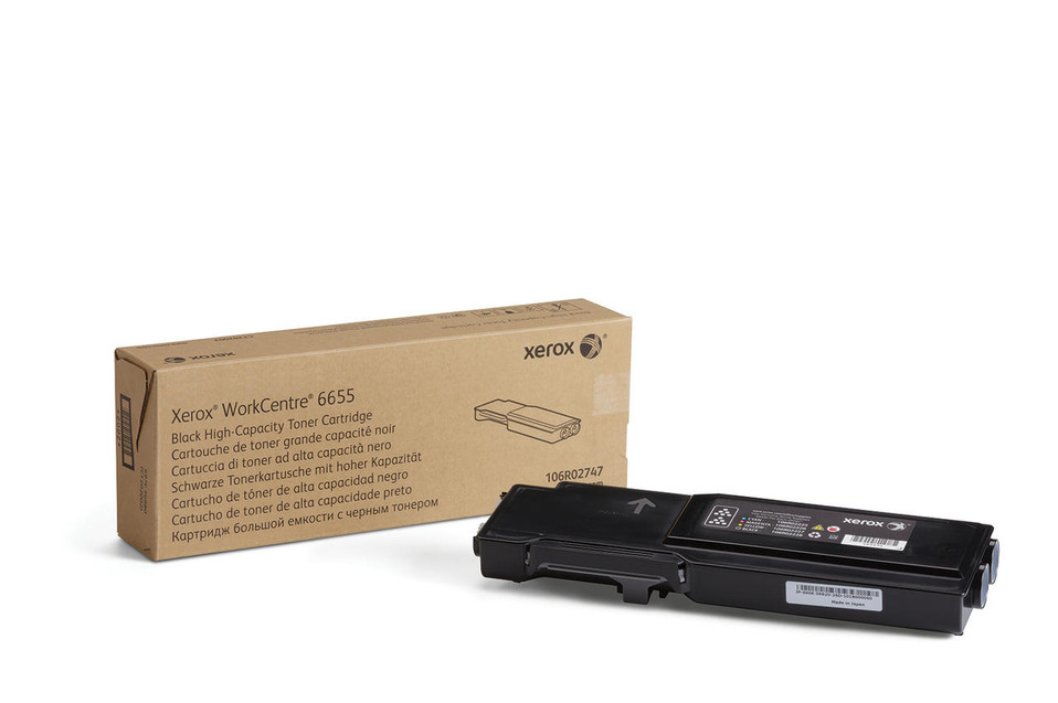 Xerox WorkCentre 6655 High Capacity Black Toner Cartridge 12,000 Pages