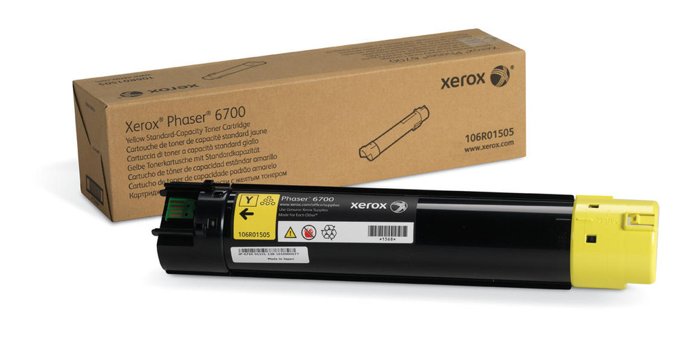 Xerox Yellow Standard (5,000 pages) Phaser 6700 Toner Cartridge