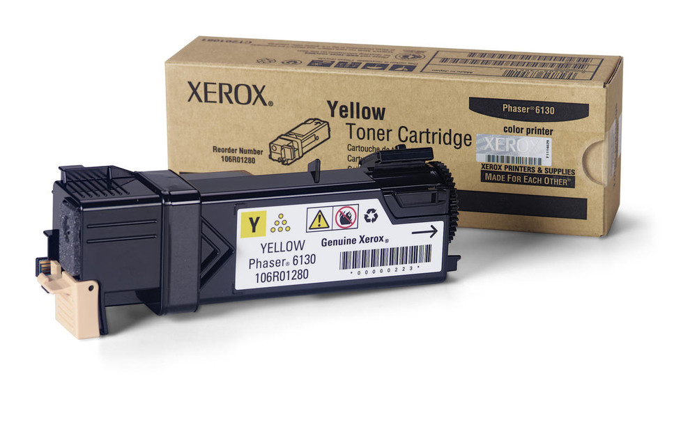 Xerox Yellow, Phaser 6130 Toner Cartridge