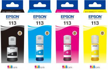Epson 113 4 Bottle Colour Ink Multipack