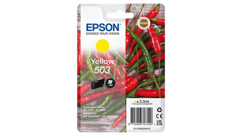 Epson EPSON CHILLIE 503 YELLOW INK SINGLEPACK INK