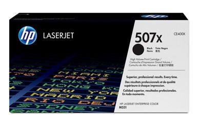  HP 507X Original Black Toner Cartridge (CE400X) (B Grade) 