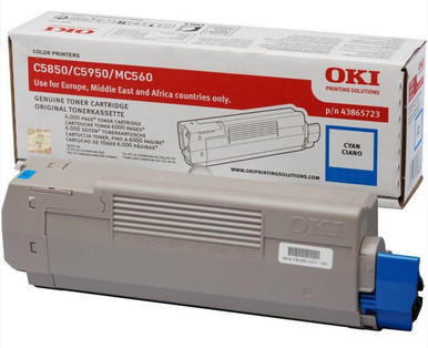 Oki OKI 43865723 Original Cyan Toner Cartridge (B Grade) 