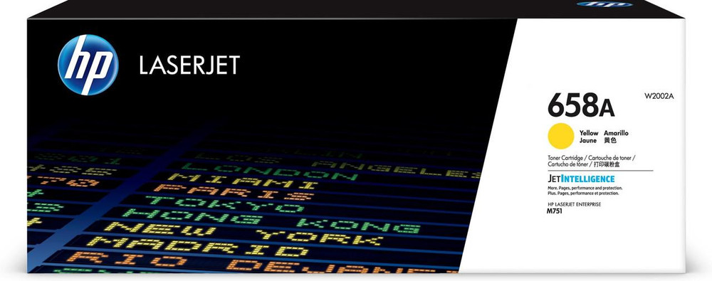  HP 658A Yellow Toner Cartridge (W2002A) 