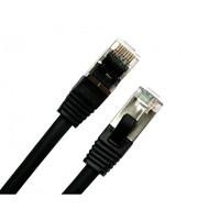 Cartridge World 10m CAT8.1 LSZH S/FTP 26AWG Networking Cable, Black 
