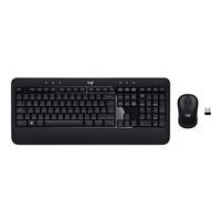  Logitech K540e Advanced Combo Wireless Keyboard & 3 Button Ambidextrous Scroll Mouse 