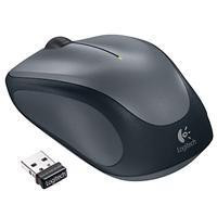  Logitech M235 Black and Grey Wireless Optical Mouse 