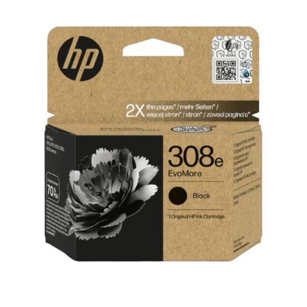  HP No 308e EvoMore Black Ink Cartridge (7FP22UE) 