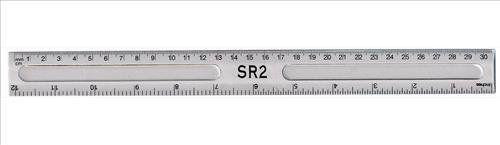 Cartridge World ValueX Ruler Clear 30cm Single 