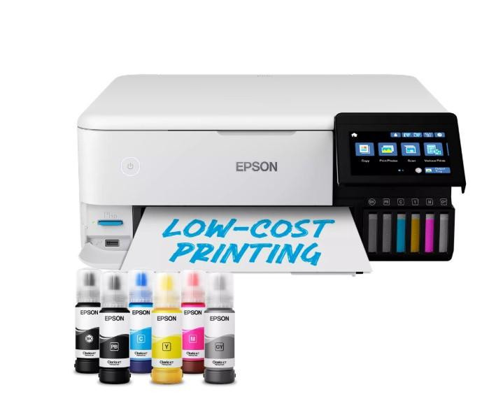  Epson EcoTank ET-8500 A4 Colour Multifunction Inkjet Printer 