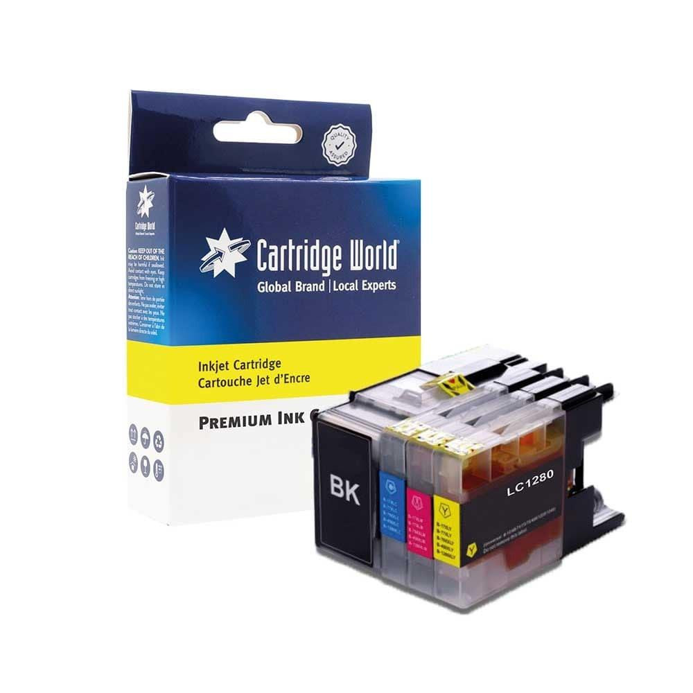 Lot De 8 Cartouches D'encre Compatible Brother LC1280 - Pour DCPJ725DW, J525DW Et Séries DCP - Neuf, Multicolore