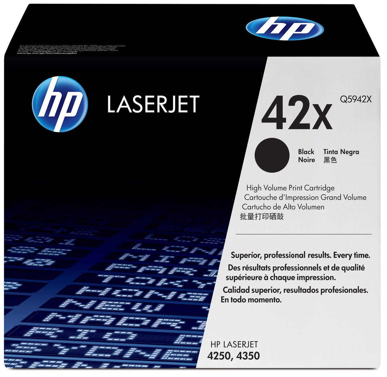 HP 42X Original Black Toner Cartridge (Q5942X)