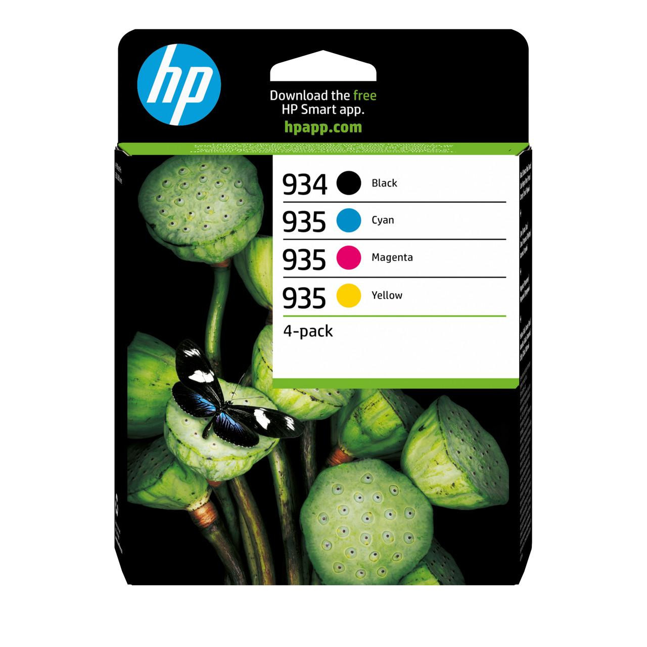 HP Originele 934XL/935XL Multipack - 4 inktpatronen - cyaan/geel/magenta/ zwart - compatibel met Officejet Pro 6230, OfficeJet 6800 serie