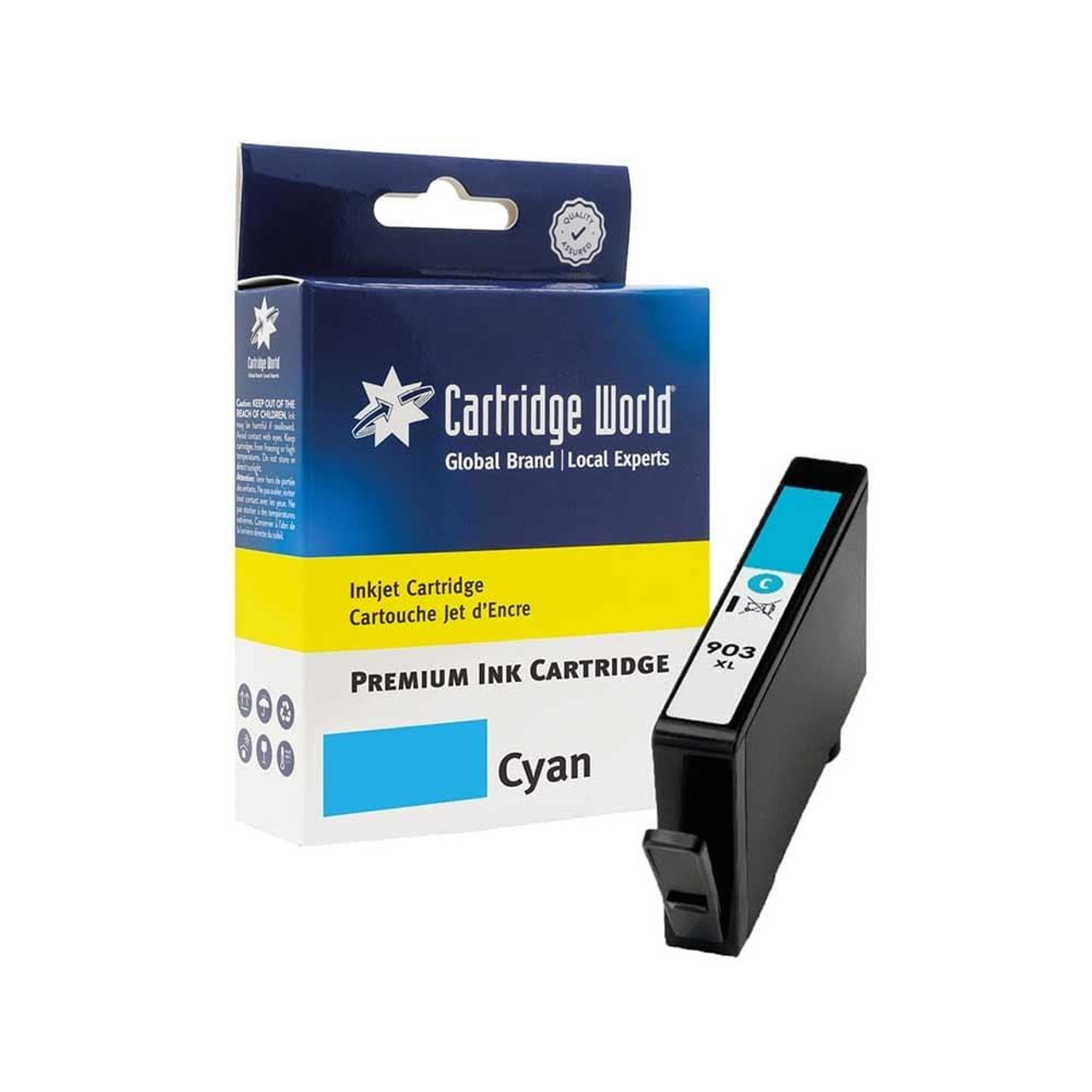 Compatible HP 903XL Cyan High Capacity Ink Cartridge - T6M03AE