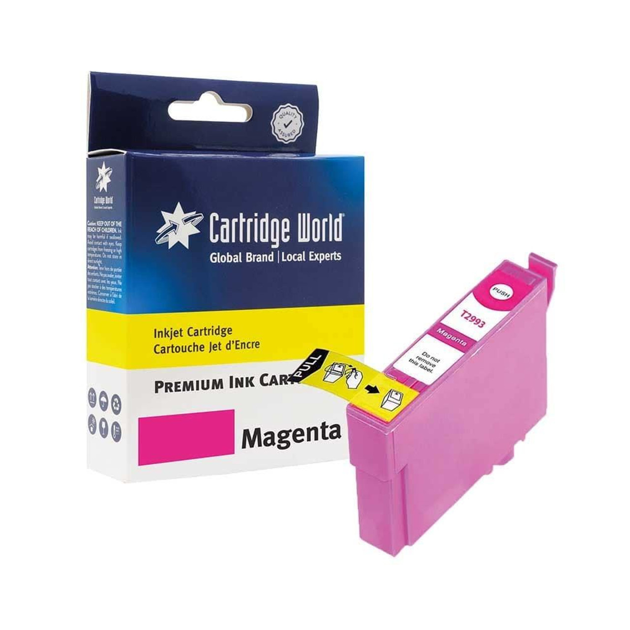 Cartouche d'encre Magenta Cartridge World compatible Epson T1293