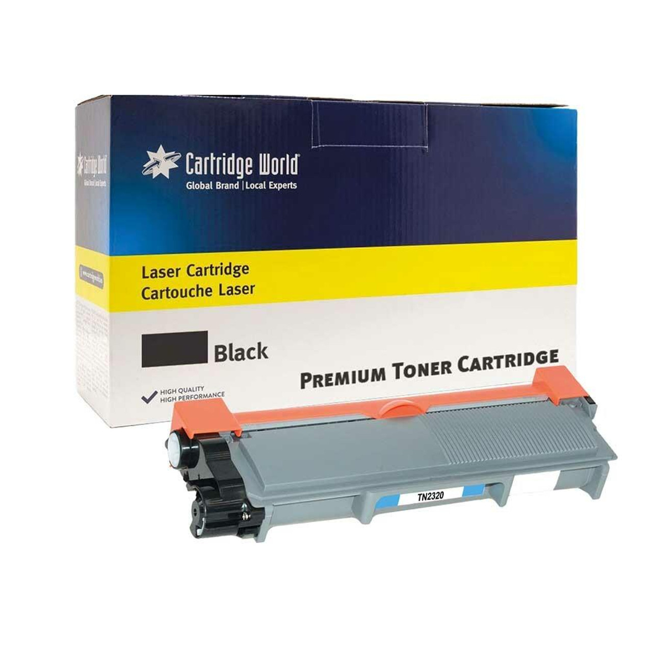 flaske Touhou farvning Compatible with Brother TN-2320 Black Toner High Capacity
