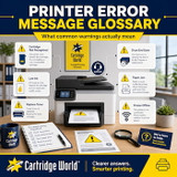 Printer Error Message Glossary | What Common Printer Warnings Mean
