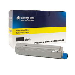 Cartridge World Compatible with Oki 44059168 Black Toner