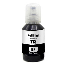 Cartridge World Compatible Epson 113 Ecotank Pigment Black Ink 127ml (C13T06B140) 