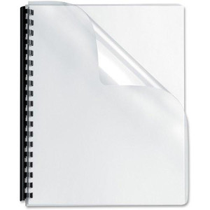 CW Office ValueX PVC Covers Clear 180mic A4 PK100, transparent plastic document covers for office use.