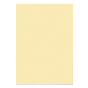 CW Office A4 Vellum Wove 210x297 120gsm pk50, image of a pack of 50 sheets of pale yellow vellum-wove A4 paper.
