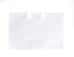 CW Office Durable VISIFIX Flip/Dick/CUBO Pockets, transparent white file pocket with 40 compartments for organizing documents.