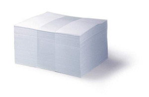 CW Office Notepad PAPER NOTES 90x90 mm, a stack of white paper notes used for writing and note-taking.