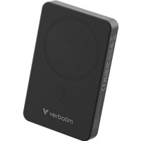 Verbatim (32227) Charge 'n' Go Essentials MagSafe Power Bank Wireless 10000mAh Black